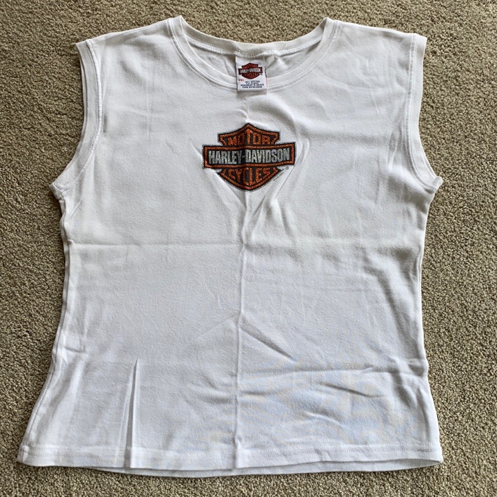 Harley Davidson Motorcycles Sleeveless Tee